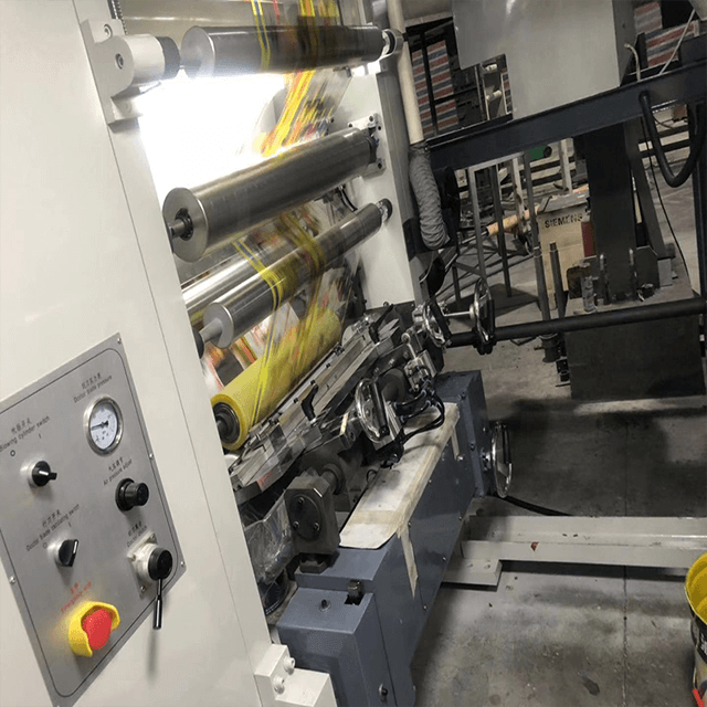 Hệ thống động cơ Gwasy-B1 3 Máy in ống đồng 8 màu cho phim trong 160m / phút