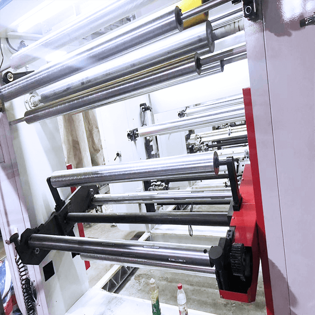 Hệ thống động cơ GWASY-B2 3 Điều khiển máy tính Máy in ống đồng phim nhựa tốc độ trung bình trong 140 mpm