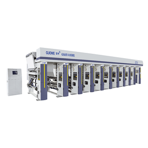 Hệ thống động cơ Gwasy-B1 3 Máy in ống đồng 8 màu cho phim trong 160m / phút